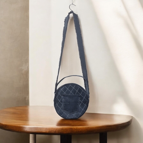 Handmade Upcycled Denim Handbag/Shoulder Bag 19 - Picture 1 of 6